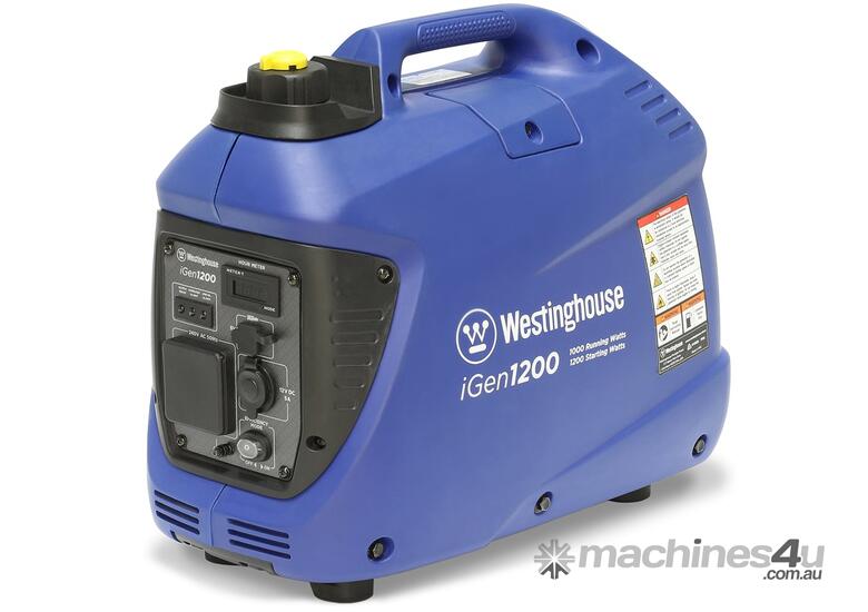caption CVA Compressors - Westinghouse Digital Inverter Generator - iGen1200