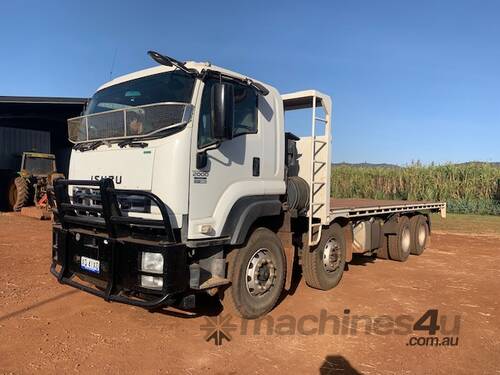 caption 2015 Isuzu Twin Steer Tandem Tipper -144,540 km l 400 HP Isuzu Engine, Auto Transmission