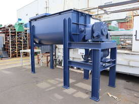 Large Industrial Steel Metal Ribbon Mixer - 1500L 20HP ***MAKE AN OFFER*** - picture0' - Click to enlarge