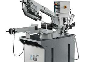 PERFORM SINGLE CUTS WITHOUT OPERATOR - Manual MEP Shark 281 CCS Swivel Head Band Saw