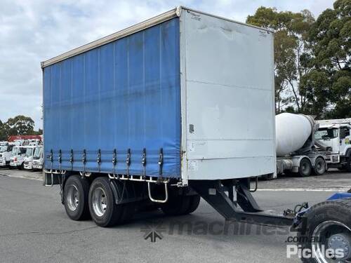 2010 Harris Tandem Axle Pig Trailer (Curtainsider)