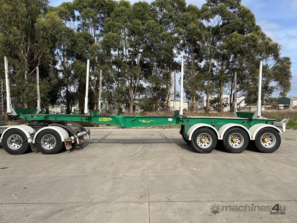 Buy Used 1996 kennedy 1996 Kennedy TriAxle Flat Deck Folding Skel