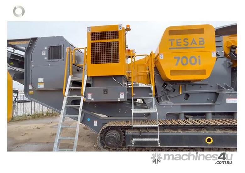caption 2023 TESAB 700i | Jaw Crusher | CAT 7.1 225kW Engine
