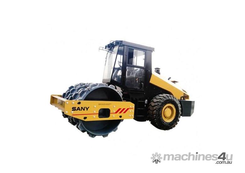 caption Sany SSR150C-8 Single Drum Vibratory Roller | High Efficiency