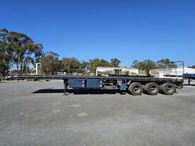 1989 Barker Heavy Duty Tri Axle Tri Axle Flat Top Trailer - picture2' - Click to enlarge