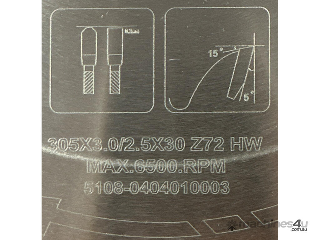 New ToughCut Tungsten Carbide Tipped Triple Chip Circular Saw Blade