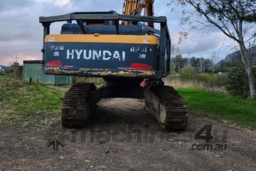2017 HYUNDAI R320LC-9 HARVESTER WITH SATCO 325T HEAD