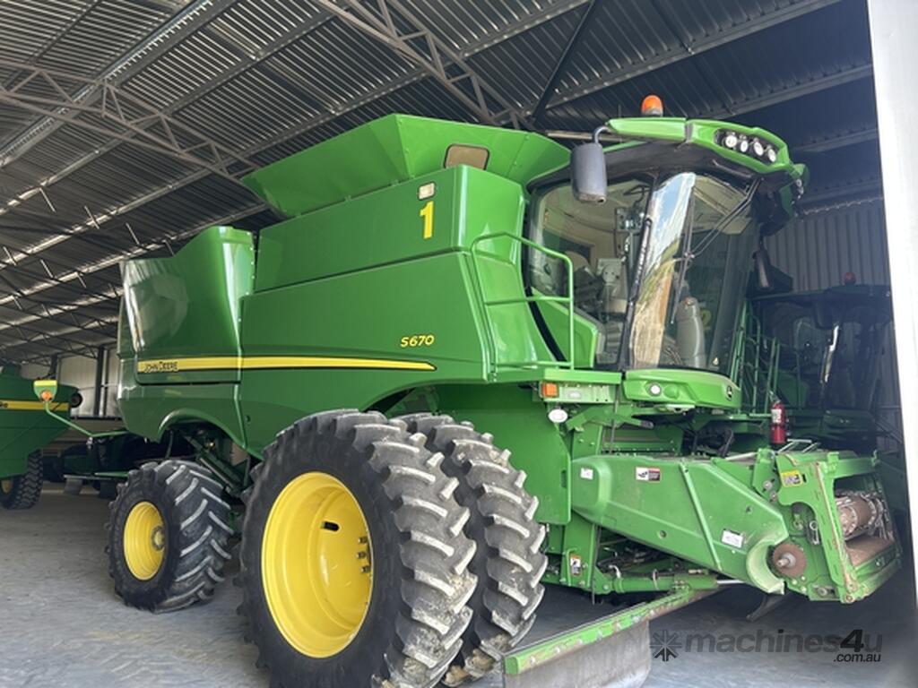 Used 2015 johndeere S670 Combine Headers in MERREDIN, WA