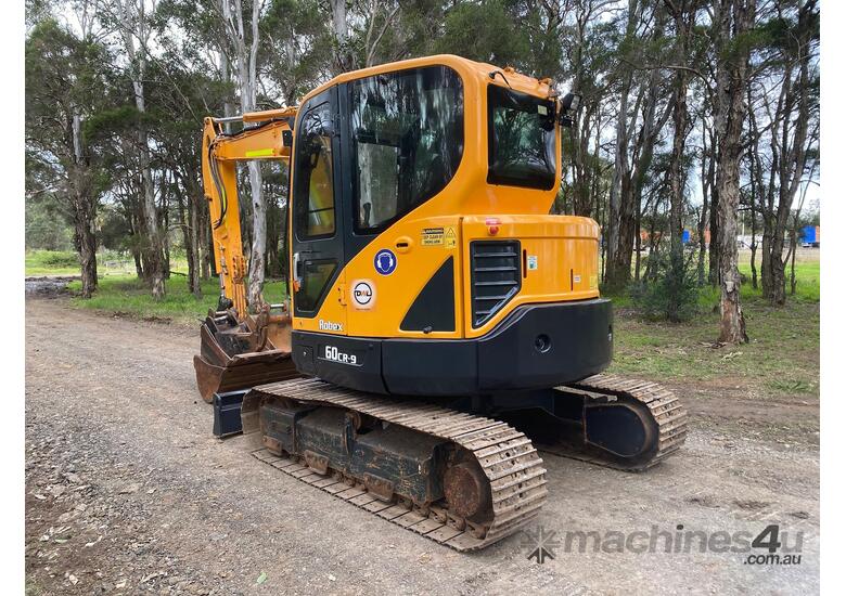 caption Hyundai Robex 60CR-9 Tracked-Excav Excavator