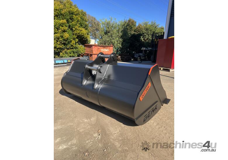 AUSTRALIAN MADE GEAR 1.8M TAPERED Mud Bucket 13.5-14T Excavator