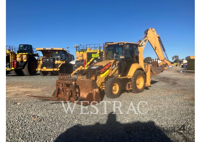 caption CAT 432F2LRC Backhoe Loaders
