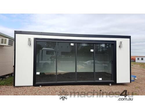 caption Auzbilt Display Suite Portable Offices: 6m x 3m, For Sale