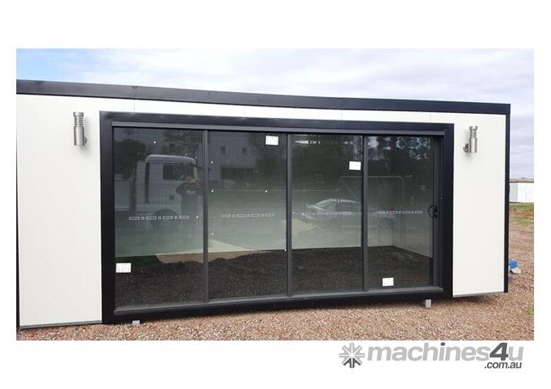 caption Auzbilt Display Suite Portable Offices: 6m x 3m, For Sale