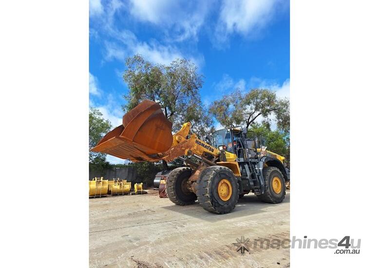 caption 2018 KOMATSU WA500-7 Wheel Loader