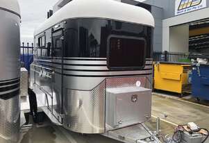 TrailTrekker 2 HORSE STRAIGHT LOAD FLOAT with kitchen 2HAL- 3475 K