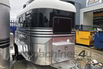 TrailTrekker 2 HORSE STRAIGHT LOAD FLOAT with kitchen 2HAL- 3475 K