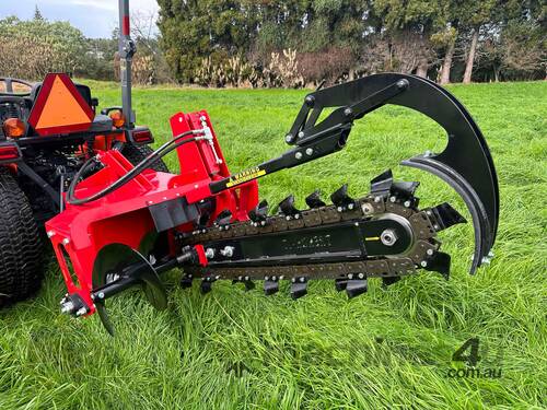 caption TrenchIt TPL Trencher - Versatile, Reliable, Powerful and Made in New Zealand!