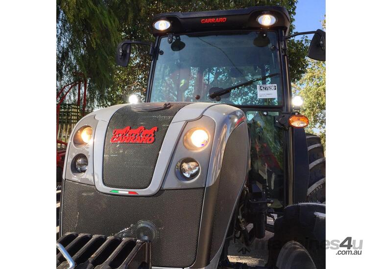 caption Agricube Frutteto Largo Orchard Tractor - FPT 4cyl 100hp Engine, Power Reverse Transmission