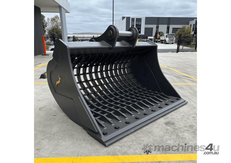 caption (BRAND NEW) Heavy Duty Mud Sieve Bucket 4.5T - 6T + FREE SERVICING KIT (RRP $1,925)