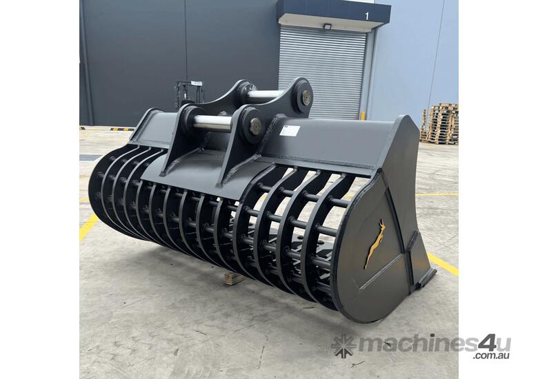 caption (BRAND NEW) Heavy Duty Mud Sieve Bucket 4.5T - 6T + FREE SERVICING KIT (RRP $1,925)