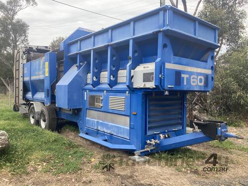 caption Terra Select T60 Trommel Screen