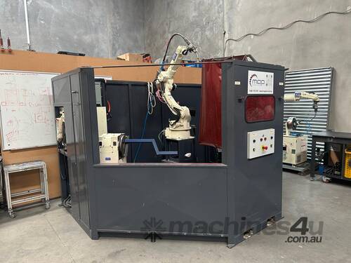 caption OTC DAIHEN FD-V8 Ex Demo Robotic Welding V-Cell