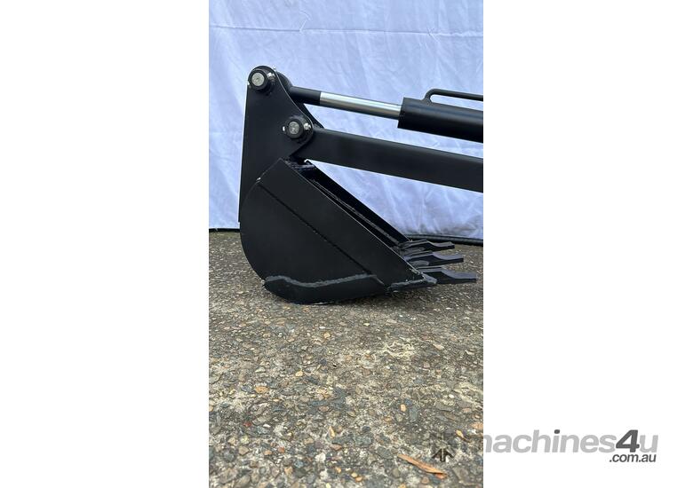 caption Backhoe for Mini Loader - Dingo, Toro, Vermeer, Boxer & Viking - 1600x900x400mm