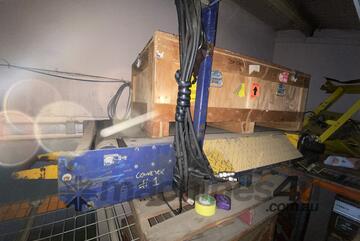 FORKLIFT ATTACHMENT CONVEYOR Manual controls Hydraulic motor driven 1700mm rubber belt