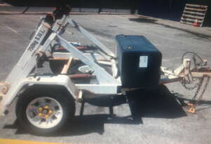1ton self loading cable drum trailer