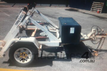 1ton self loading cable drum trailer