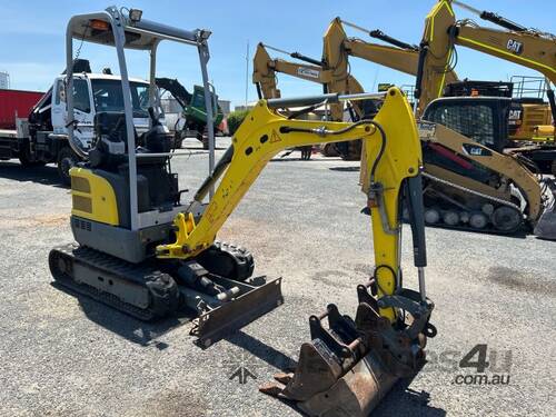 2020 Wacker Neuson EZ17 Midi Excavator (Rubber Tracked)