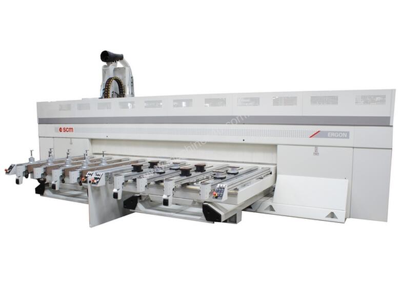 caption SCM ERGON Twin Table CNC