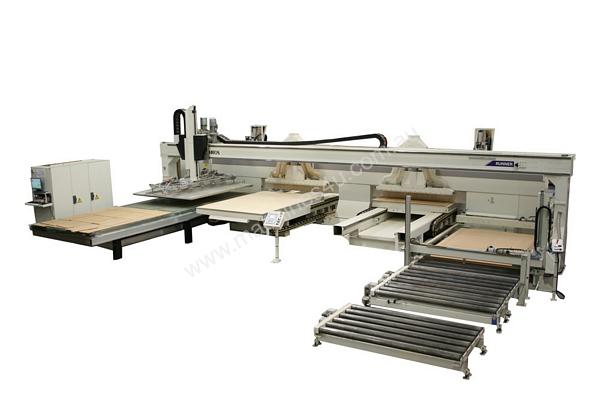 caption SCM ERGON Twin Table CNC