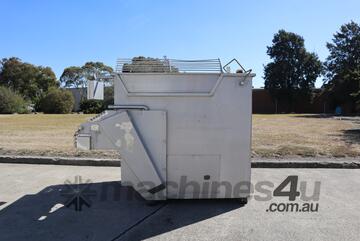 Commercial Stainless Steel Twin Ribbon Paddle Mixer - 1800L - Seydelmann