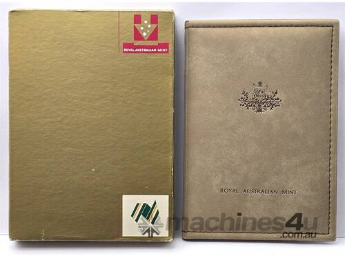 caption 1988 ROYAL AUSTRALIAN MINT PROOF COIN SET