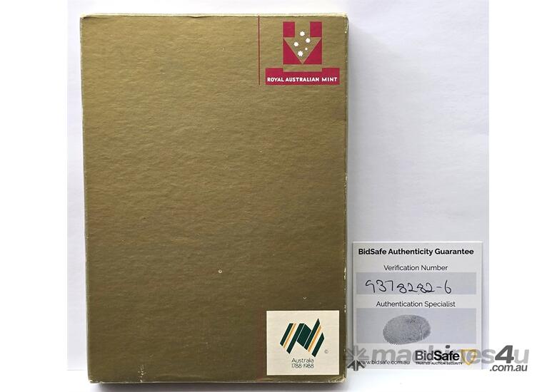 caption 1988 ROYAL AUSTRALIAN MINT PROOF COIN SET