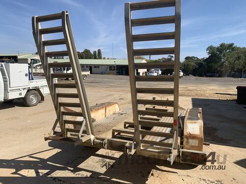 caption 2010 Auswide Equipment Plant Trailer Tandem Axle Plant Trailer