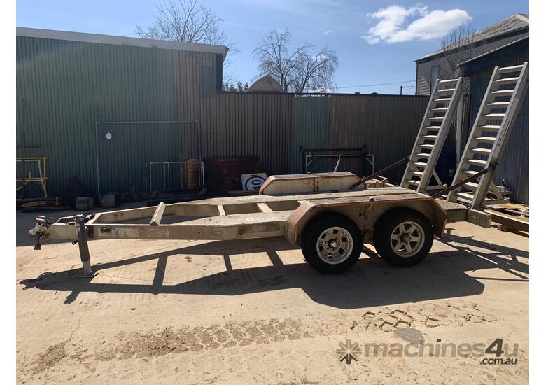 caption 2010 Auswide Equipment Plant Trailer Tandem Axle Plant Trailer
