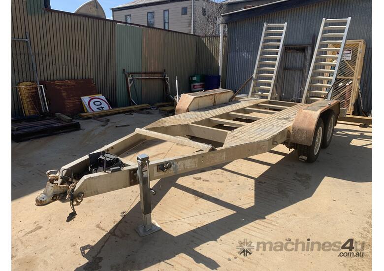 caption 2010 Auswide Equipment Plant Trailer Tandem Axle Plant Trailer
