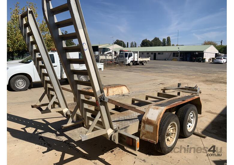 caption 2010 Auswide Equipment Plant Trailer Tandem Axle Plant Trailer