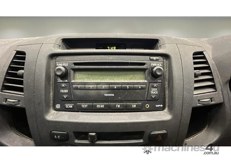 caption 2009 Toyota Hilux Workmate (4x2) Petrol Single Cab Ute *Fitted with Pantech Body* (MY08)