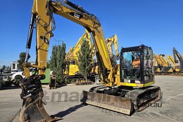 2018 CAT 308E2 CR 8.4T EXCAVATOR (M1072) WITH TILT HITCH, BUCKETS, CIVIL SPEC AND 3667 HOURS