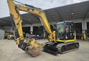 2018 CAT 308E2 CR 8.4T EXCAVATOR (M1072) WITH TILT HITCH, BUCKETS, CIVIL SPEC AND 3670 HOURS