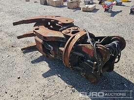 Rotating Grab to suit 20-30t, Ears 450mm, Centres 335mm, Pins 80mm Excavator, 2 Hose Set Up & Electr - picture0' - Click to enlarge