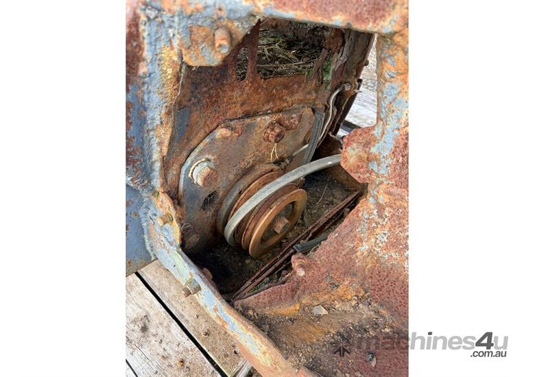 caption HYDRAULIC FLAIL MOWER ATTACHMENT