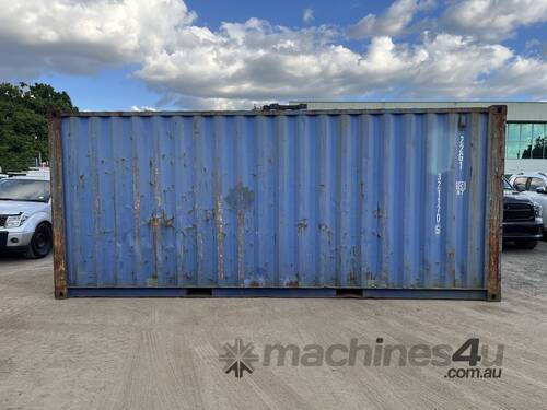 caption Unreserved 20ft Shipping Container