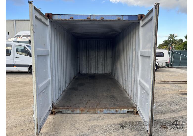 caption Unreserved 20ft Shipping Container