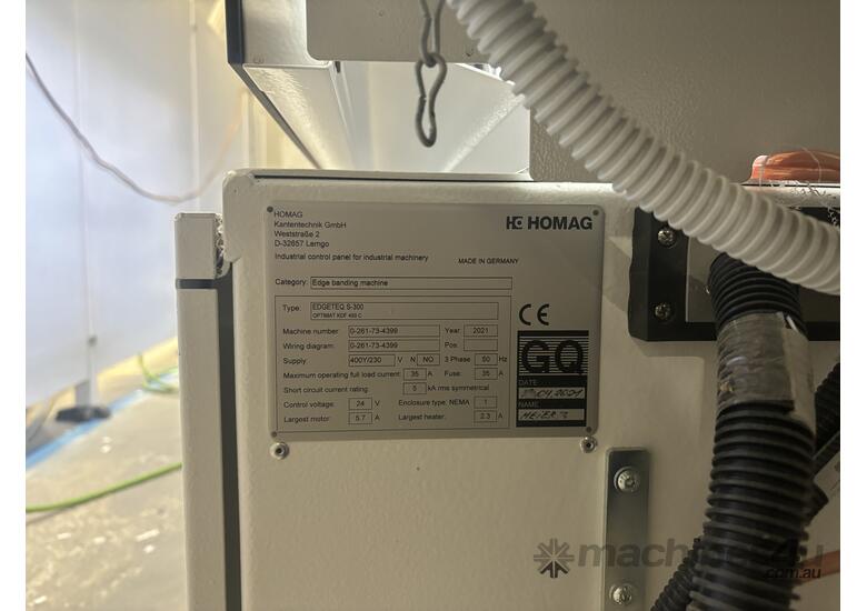caption Homag Edge Bander EDGETEQ S-300