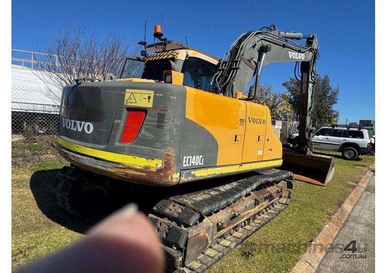 Excavator Volvo EC140CL 14 Tonne 12022hrs Rubber track