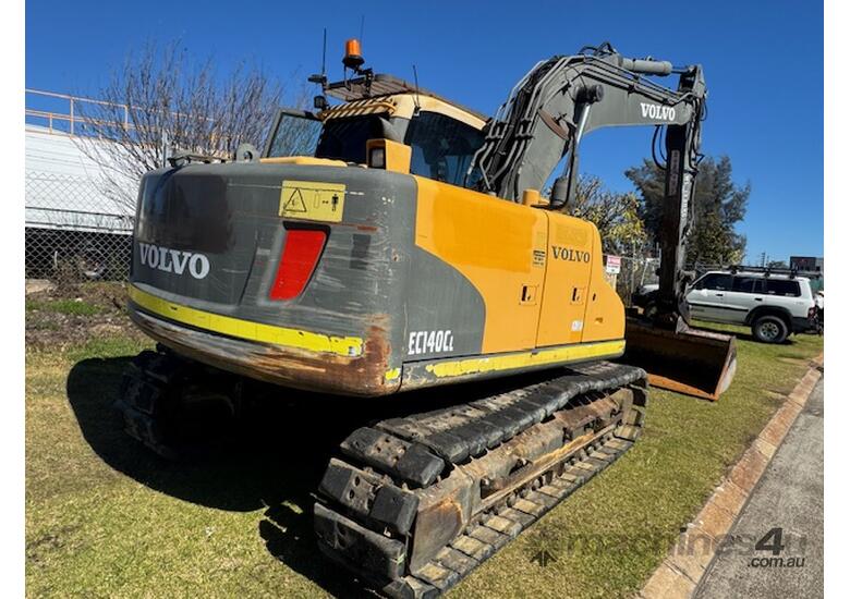 Excavator Volvo EC140CL 14 Tonne 12022hrs Rubber track